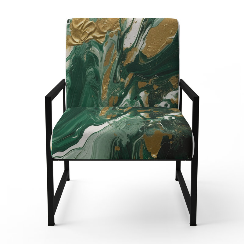 Fauteuil d'appoint Daeschle, Noir, noir, noir, noir