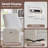 31.1"W Modern Nursery Swivel Glider Power Recliner With Built-In USB-Chenille Beige
