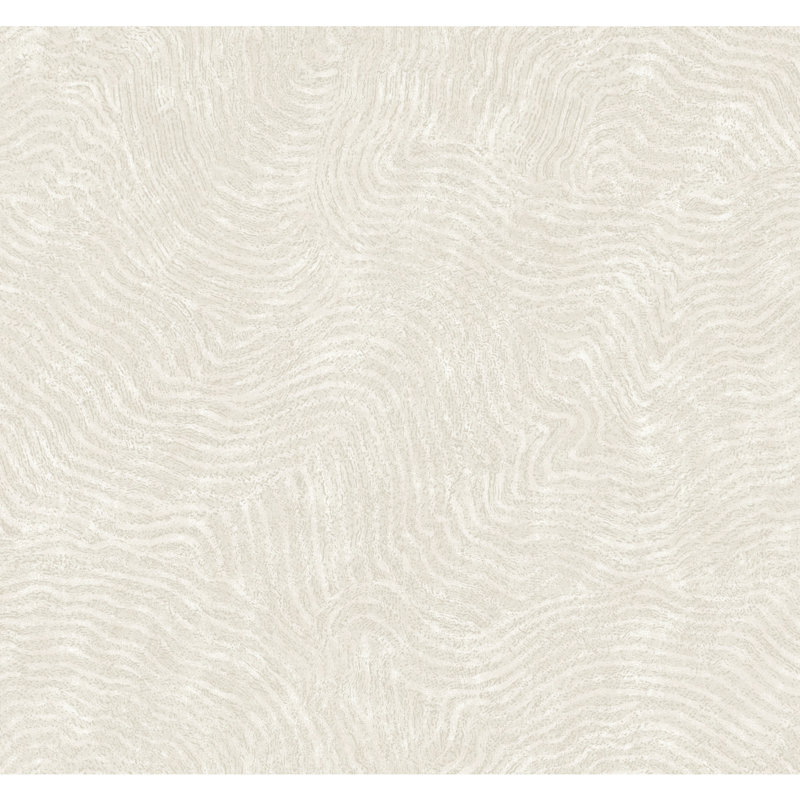 27' L x 27" W Wallpaper Roll, White