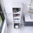 64" Tall Bathroom Storage Cabinet-600436059