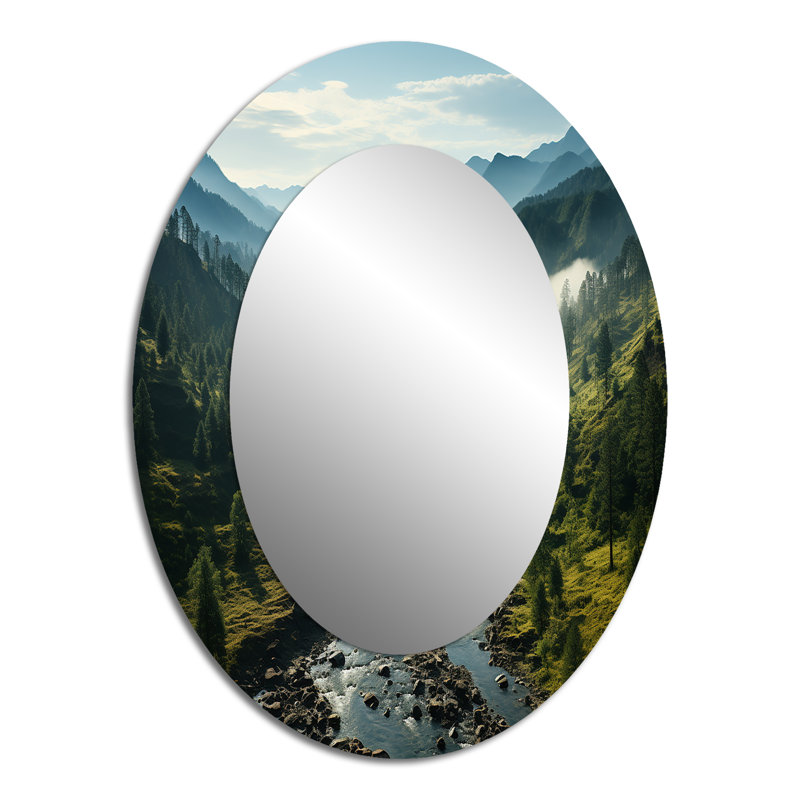 Mainor - Miroir en métal, 40 po x 30 po