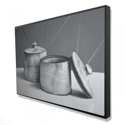 «Old Pot With Lid» sur toile
