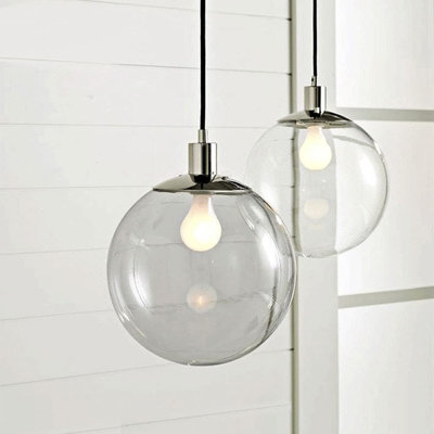 Jenison - Light Chrome Sphere Pendant