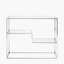 Yerkes 100cm Glass Top Console Table