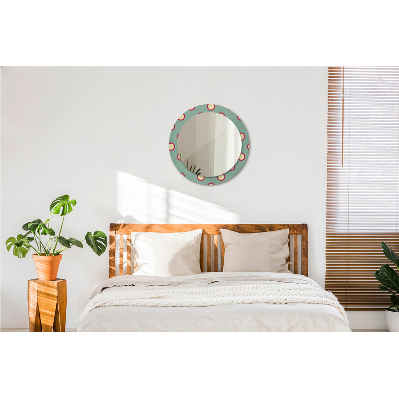 Huldar Glass Flat Wall Mirror
