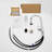 JS Pull Down Single Handle Kitchen Faucet with Deck Plate 3 Spray Modes Eco Water Saving-86643911