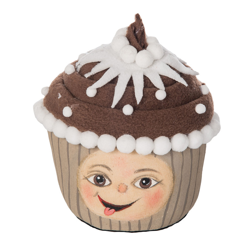 Figurine Clarence Cupcake Gathered Traditions Joe Spencer