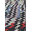 Tapis unique brun / rose cendré / cacao / bleu 3 pi 8 po x 9 pi 8 po Jijim
