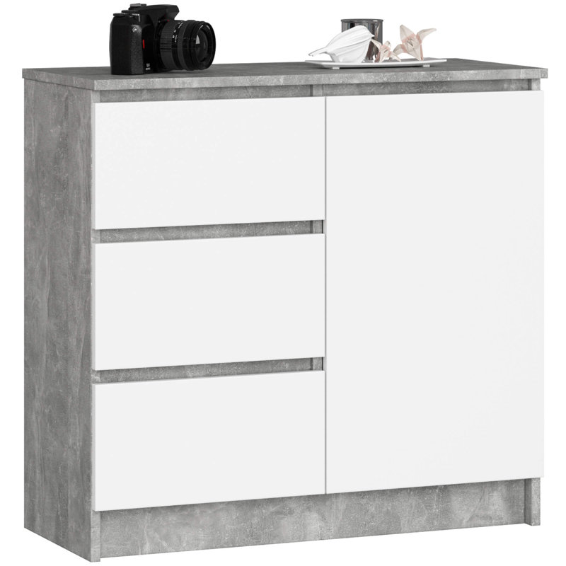 Dealtae 3 -Drawer Console