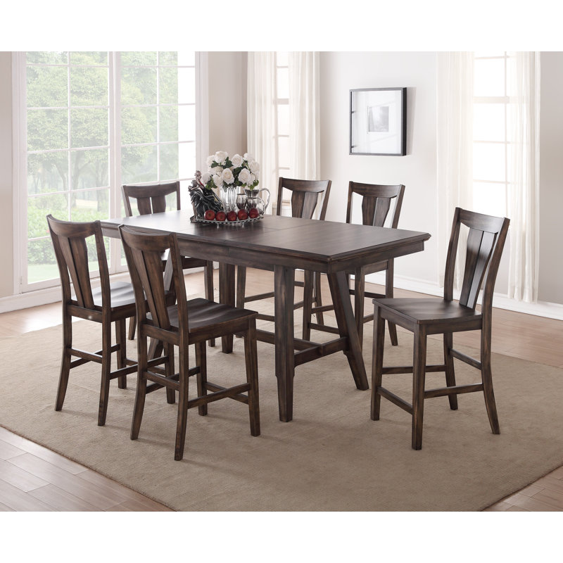 Ondina Solid Wood Counter Stool