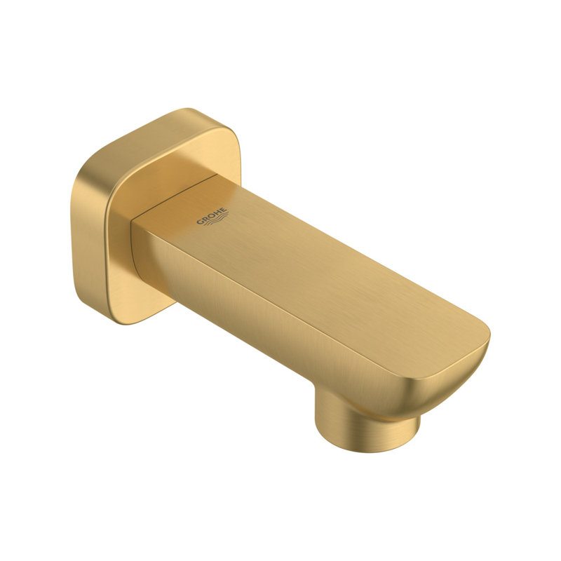 Cubeo Tub Spout, Brushed Cool Sunrise