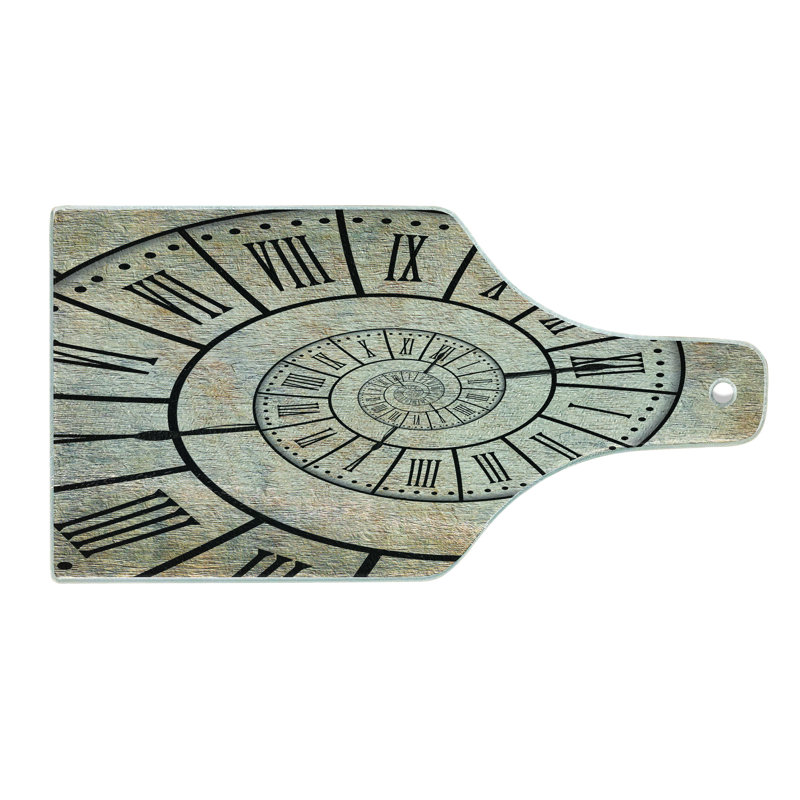 Planche à découper en verre trempé Ambesonne
