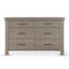 Commode double 6 tiroirs Denman-77066203