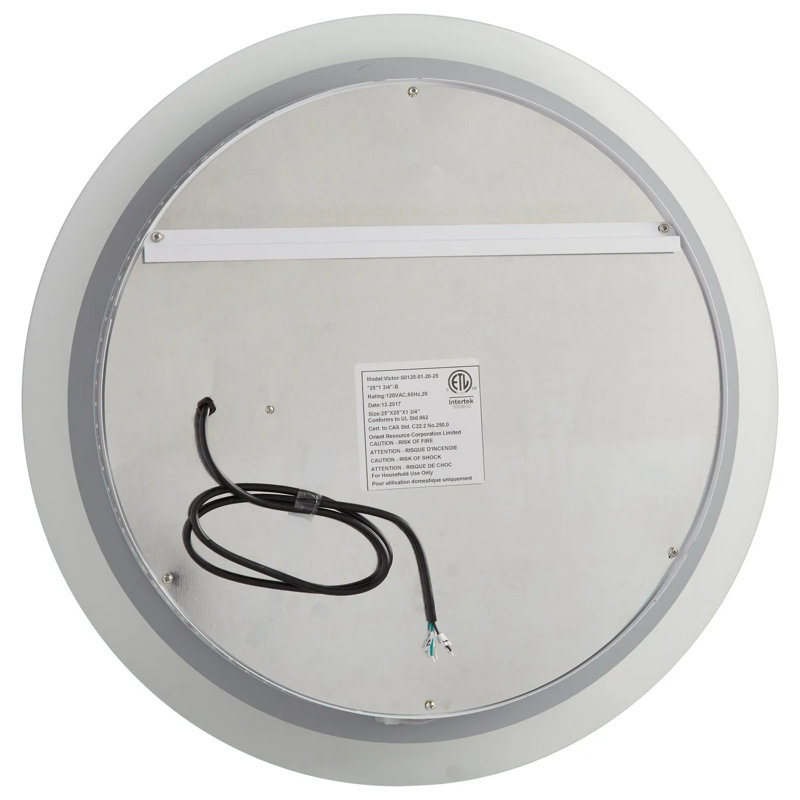 Morse Bathroom Mirror, 22.875" x 22.875"