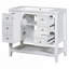 Meuble-lavabo 36 po avec lavabo en céramique-122308801
