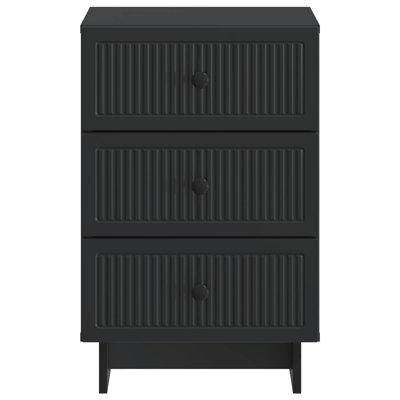 43cm W Manufactured Wood Bedside Table