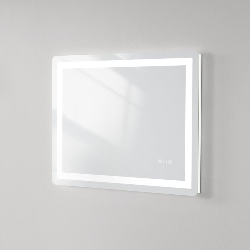 Miroir de meuble-lavabo de coin Dokes, 32 po x 40 po