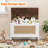 Storage Chest, 24.8 inch Toy Chest With Lids, Wood Toy Organizer Box With Safety Hinge, Entryway Storage Trunk Bench, Supports 350 Lbs, for Living Room, Playroom-2058278311