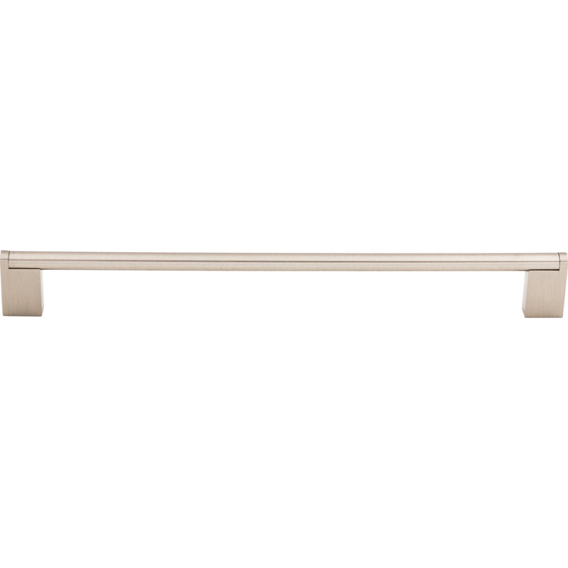 Princetonian Bar Pull, Brushed Satin Nickel, 15" Center to Center