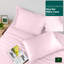 Ensemble de draps 100% satin de coton 200 fils respirant et rafraîchissant-86162152-86162154
