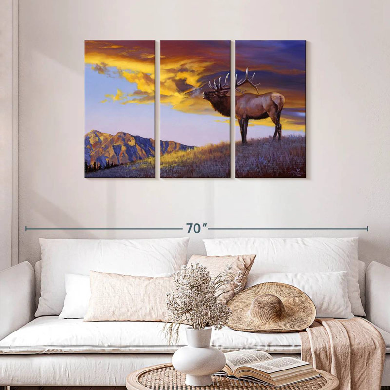 Brampt Reveille, 28" H x 45" W