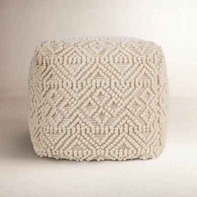 Hygge 18" Cotton Pouffe