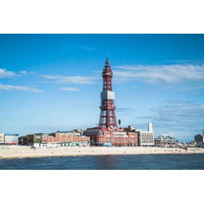 Blackpool Tower - Wrapped Canvas Print