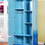 Armoire bleue style campagne américaine