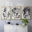 Toile encadrée de qualité supérieure Ocean Inkblot I - prête à être accrochée-69982709-69982710