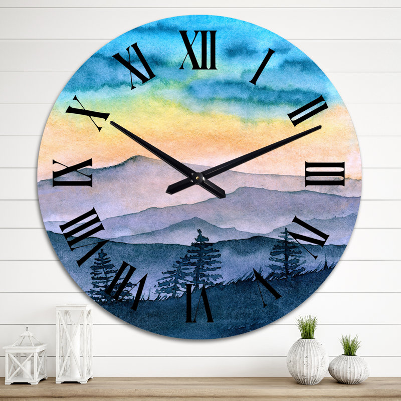Horloge murale surdimensionnée, Grand
