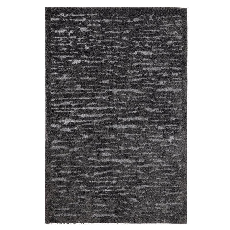 Riverly Abstract Indoor / Outdoor Area Rug, Rectangle 6'7" x 9'6"