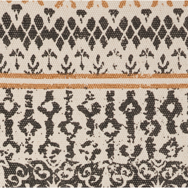 French Connection Doina Machine Washable Stonewash Printed Cotton Rugs, Rectangle 3' x 5'