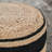 Faro Handwoven Jute Pouf