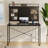 39''W LED Gaming Desk with Hutch and Pegboard, Computer Home Office desks with Power outlet and Shelf-1788366736