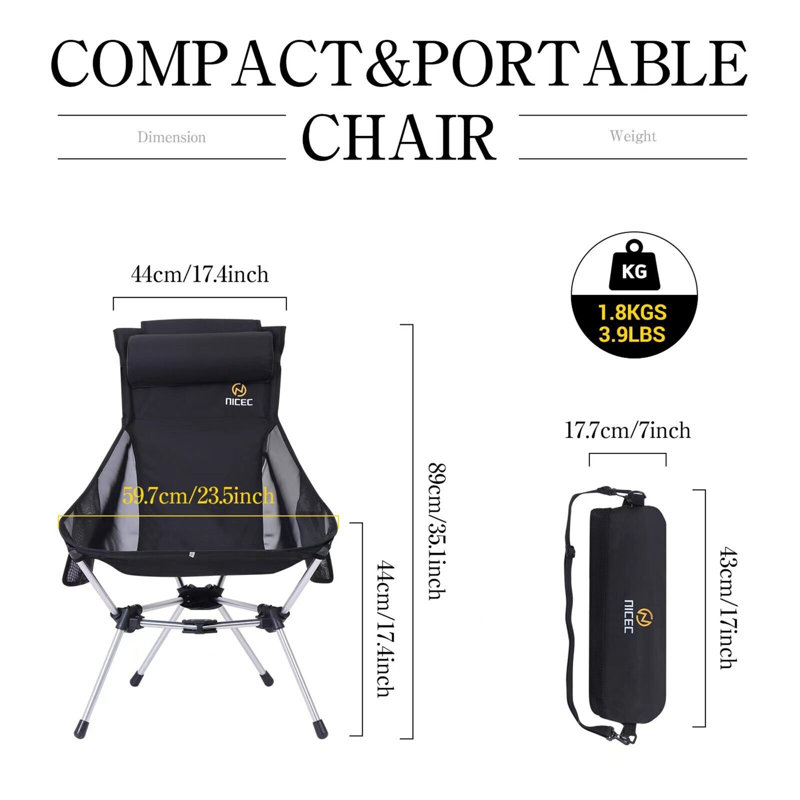 Chaise de camping Terise