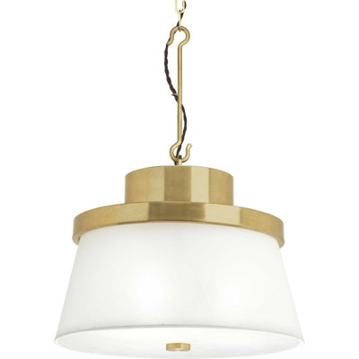 Luminaire suspendu tambour simple 3 lumières Windbluff