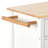 Kitchen Island Cart With Solid Wood Top And Locking Wheels-567397722