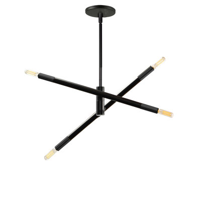 Luminaire suspendu 4 lumières Annisa