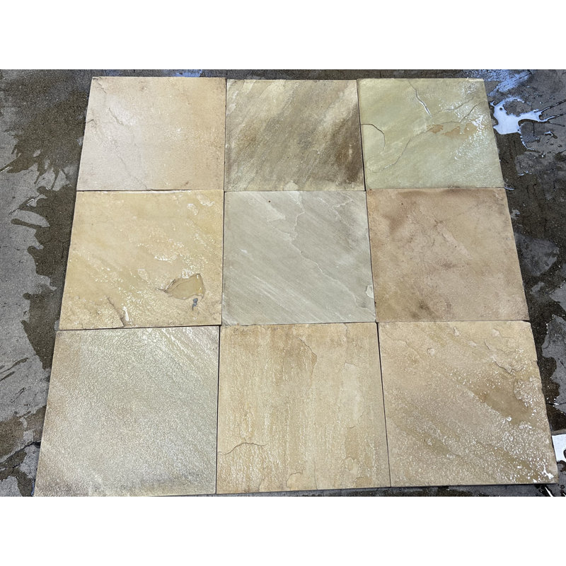 12" x 12" Sandstone Stone Look  Wall & Floor Tile