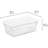 Sterilite 6 Qt Storage Box, Stackable Plastic Container, Home Organizer, 12 Pack