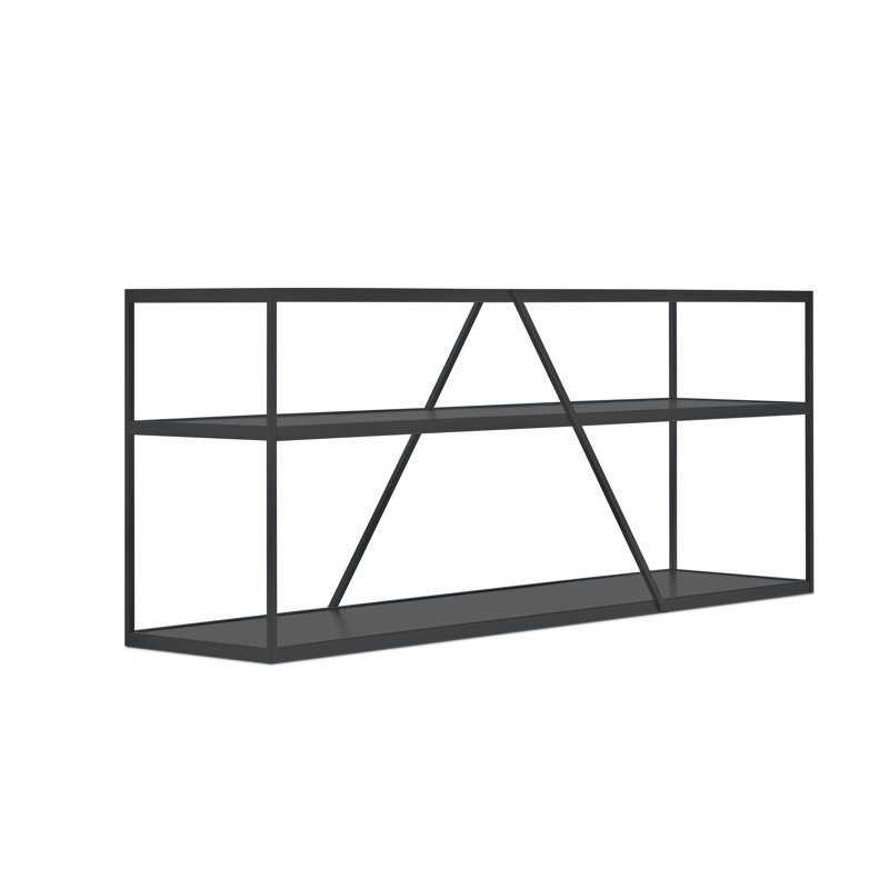 Étagère NeedWant, Oblivion, (2 tablettes) H 25 po x l 63 po x P 16 po