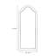 Miroirs pleine grandeur en bois manufacturé arqué-129931373