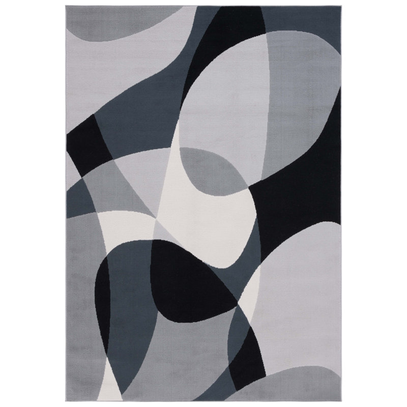 Aldegundo Performance Abstract Rug, Rectangle 9' x 12'