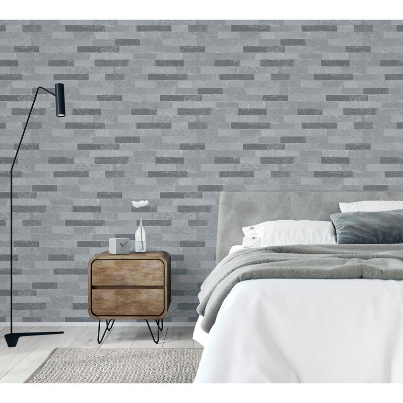 Mortimer Wallpaper, Gray