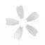 Ventilateur de plafond encastré à 5 pales à profil bas de 30 po avec lumière DEL, moteur à courant continu et télécommande-383427035