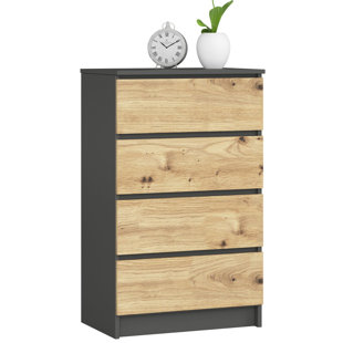 Gelincik Particle Board Rectangle Storage Unit Accent Chest