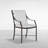 Monaco Aluminum Arm Chair - Slate Gray-1637227245-1637222637-1719433027
