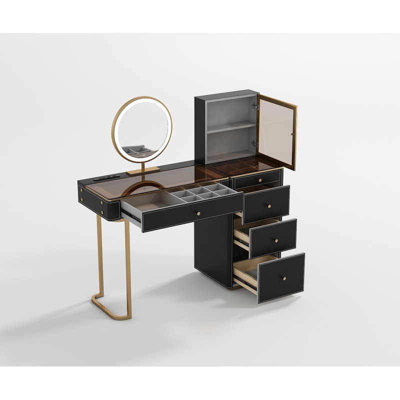 coiffeuse, brown
