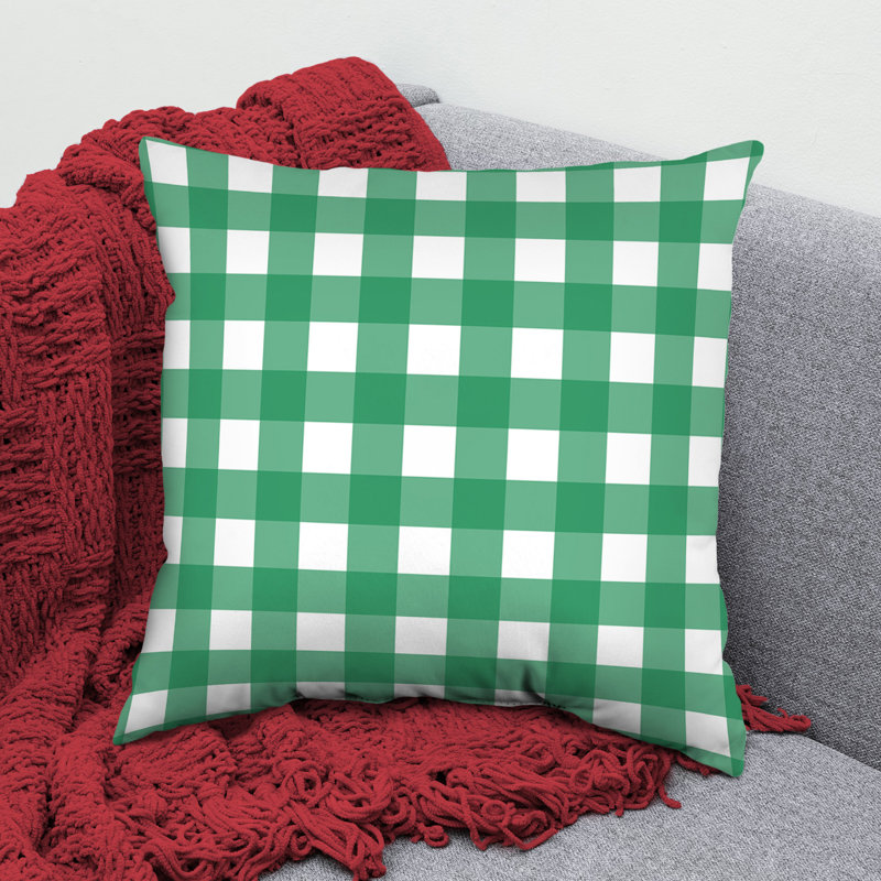 Coussin à double face 11Buffalo, Vert