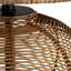 Lampe de table en rotin
